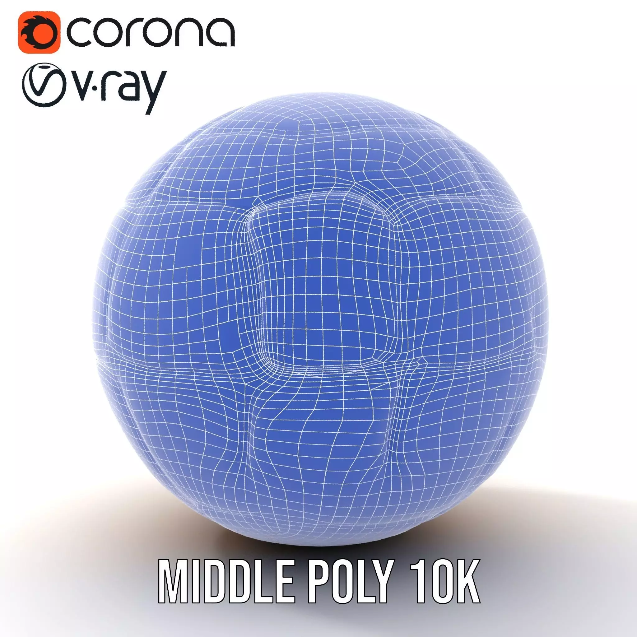 Golden Soccer Ball model pack Low-poly 3D model_27