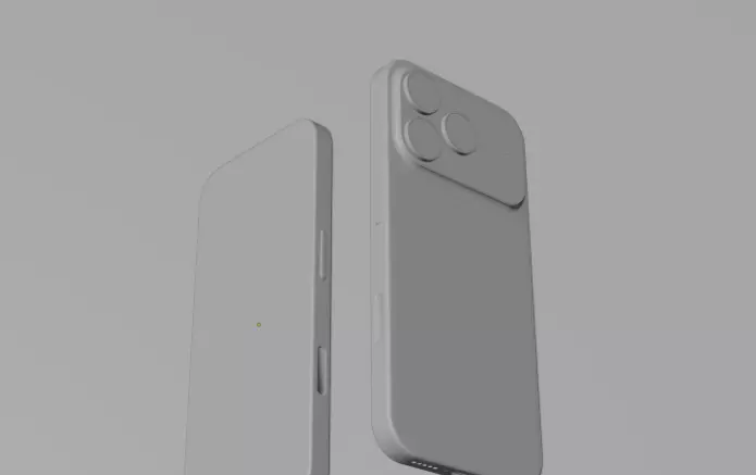 iPhone 17 Pro 3D Model High Quality Smartphone 3D model Free 3D print model_4