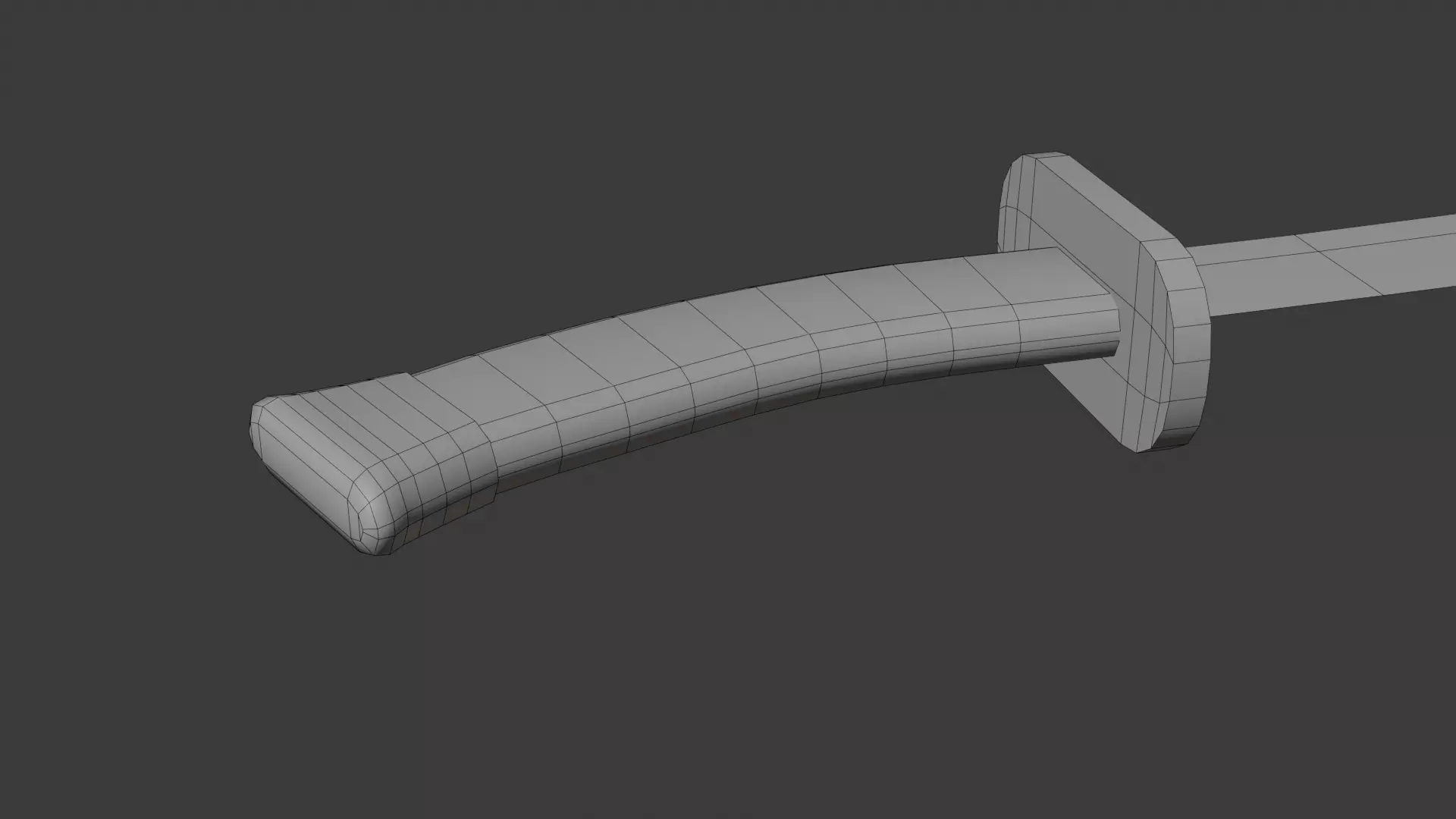 Medieval low-poly swords pack Low-poly 3D model_30