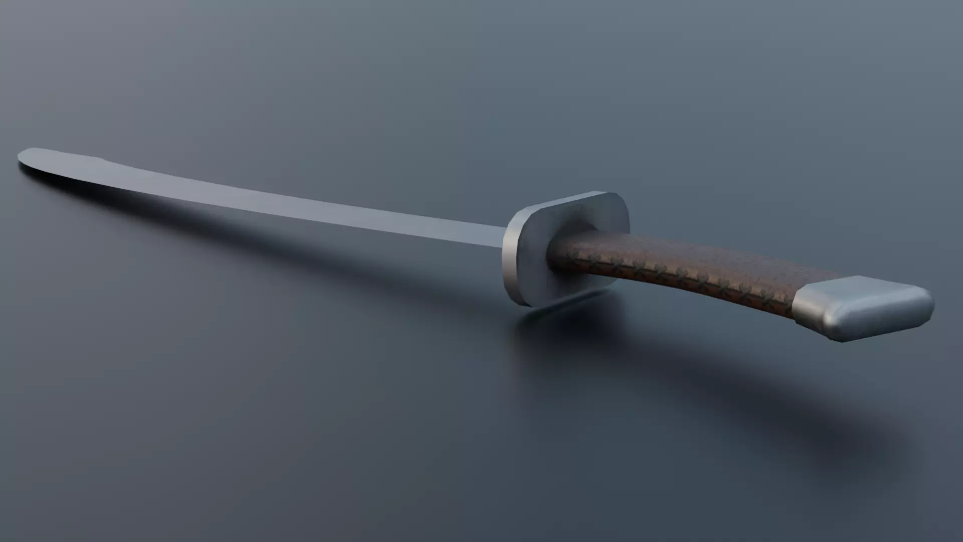 Medieval low-poly swords pack Low-poly 3D model_26