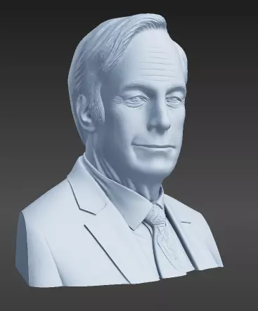 Saul Goodman Bust Better Call Saul 3D print model_1
