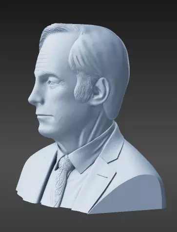 Saul Goodman Bust Better Call Saul 3D print model_4