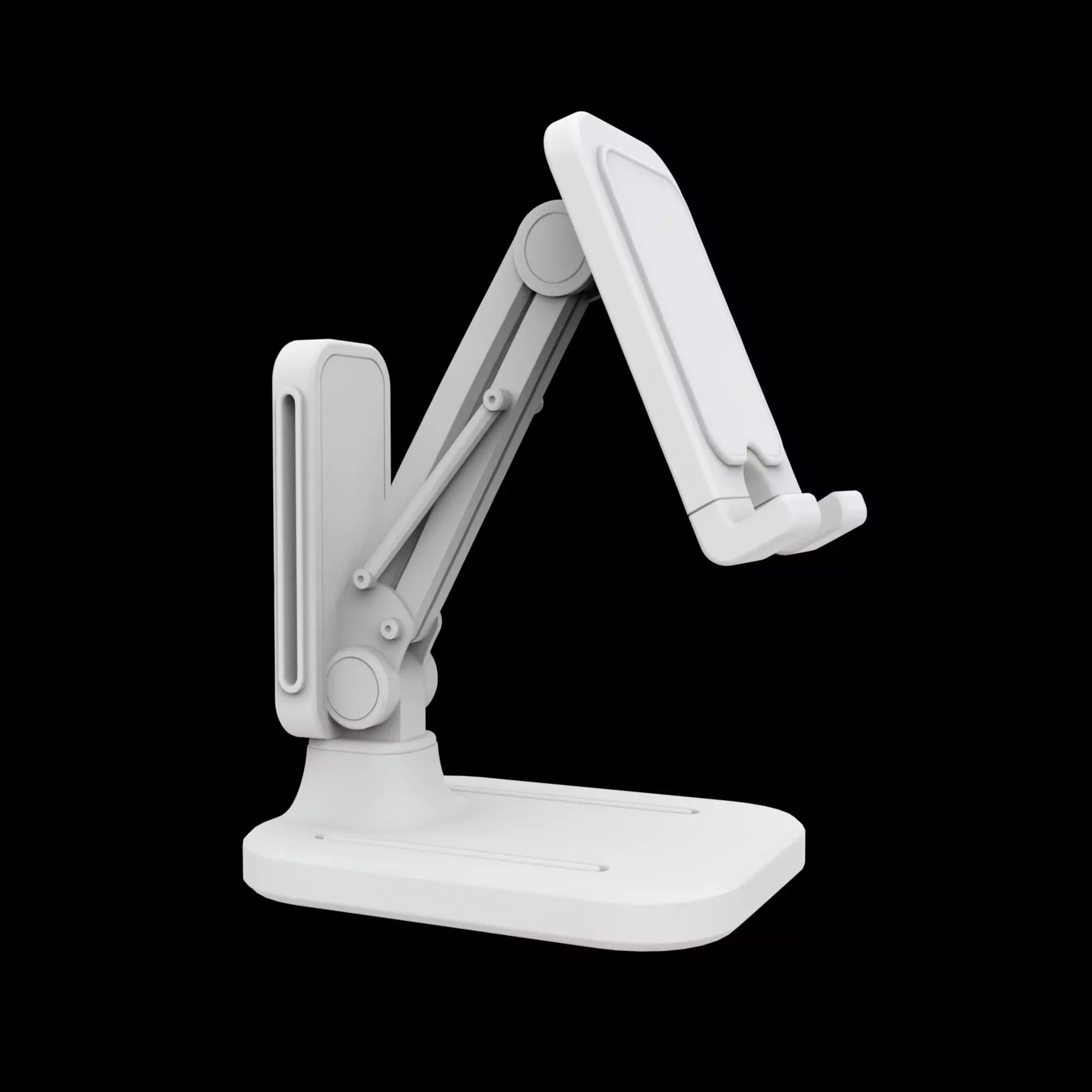 Universal Phone Stand Adjustable 3D Printable Model 3D print model_2