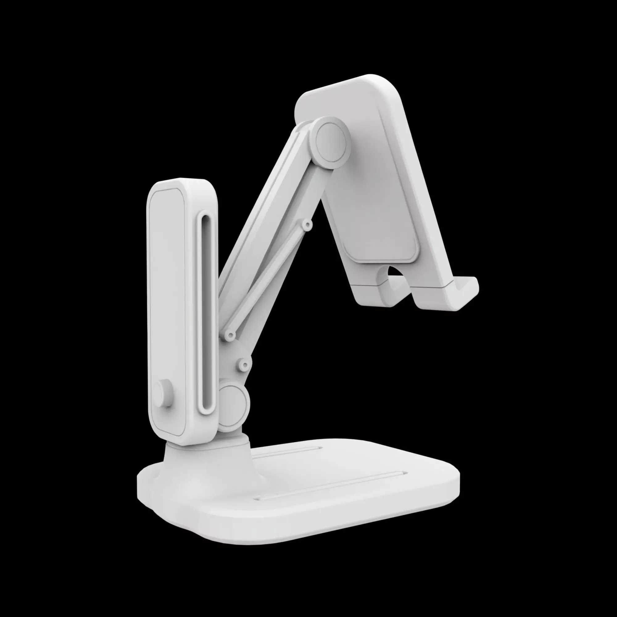 Universal Phone Stand Adjustable 3D Printable Model 3D print model_1