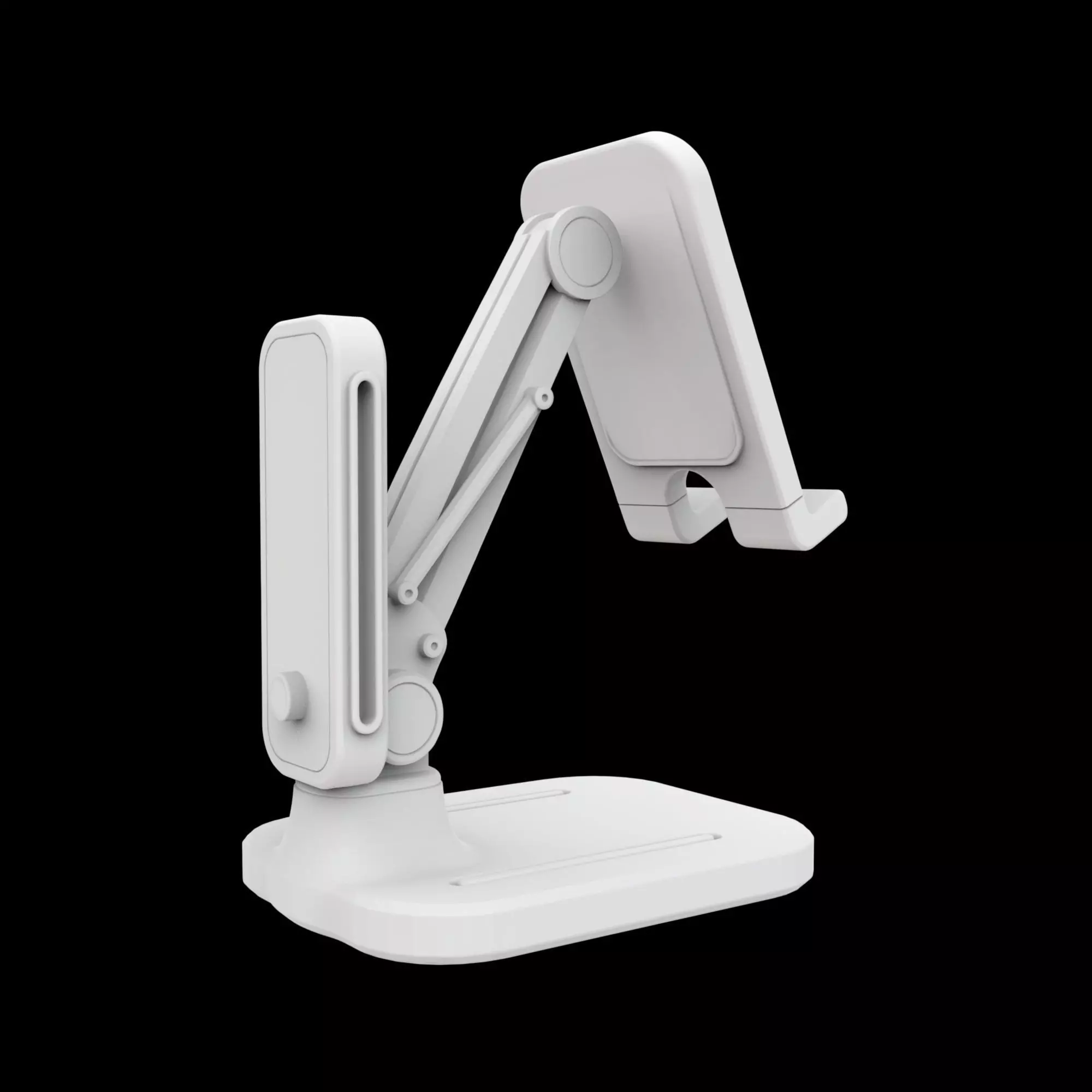 Universal Phone Stand Adjustable 3D Printable Model 3D print model_6