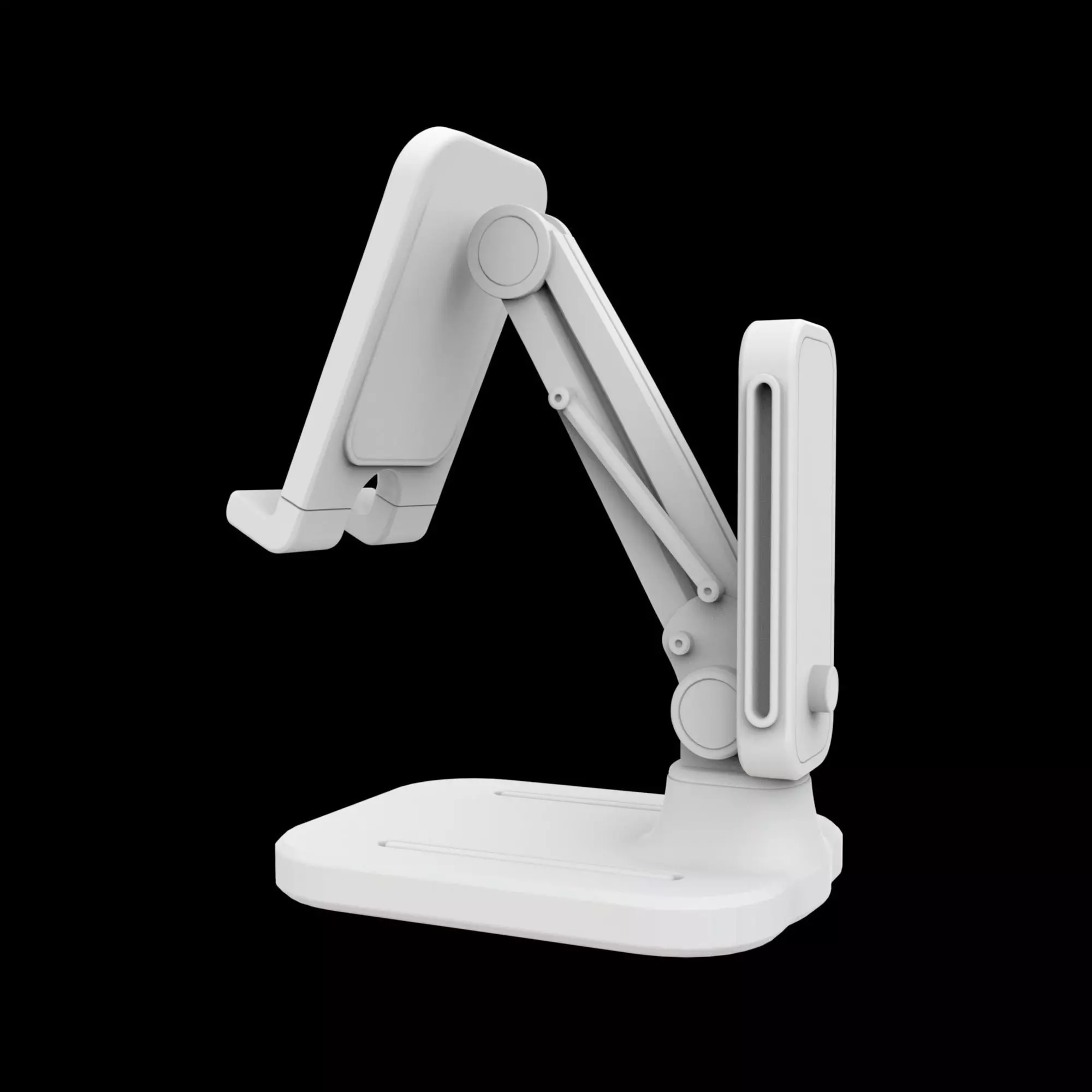 Universal Phone Stand Adjustable 3D Printable Model 3D print model_4