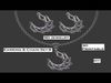 3D Printable Earring And Chain Set-8 -Handmade Gift - DIY model 3D print model_1