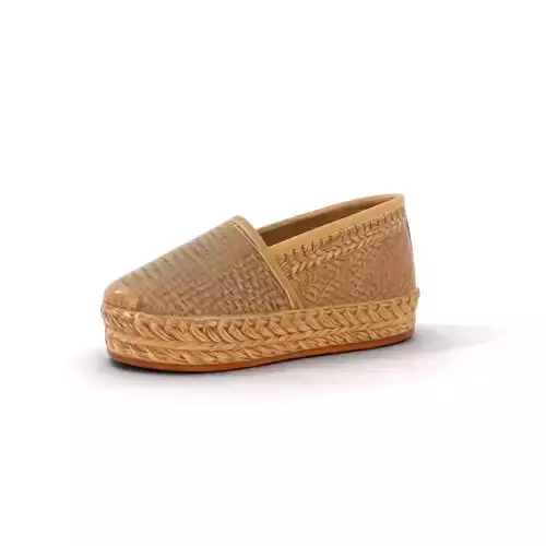 Natural Woven Espadrille model pack Texture
