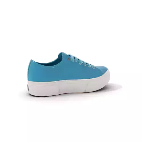 Turquoise Canvas Shoe model pack