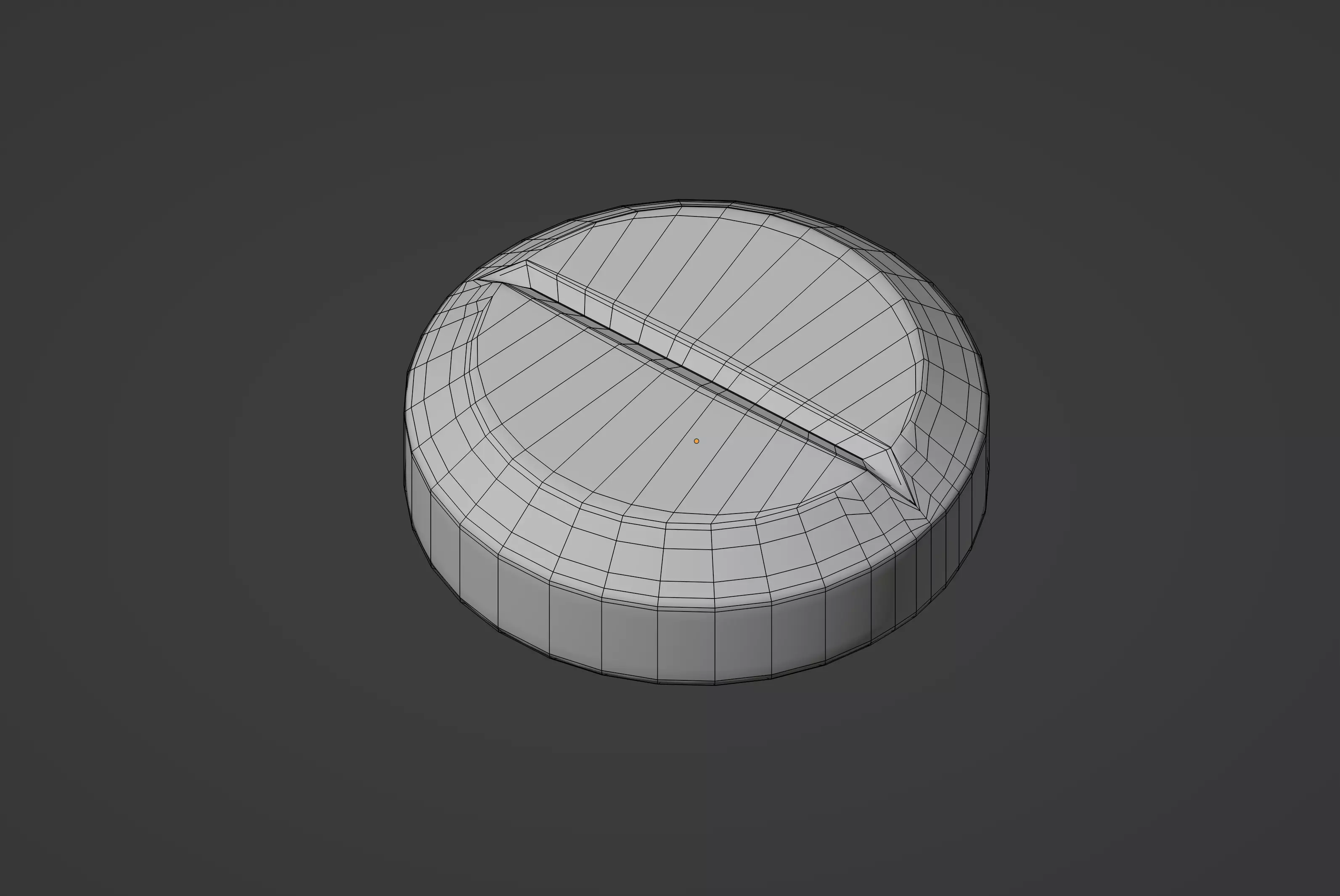 Tablet Low-poly 3D model_8