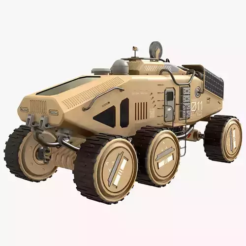 Mars Rover Concept-2-Desert