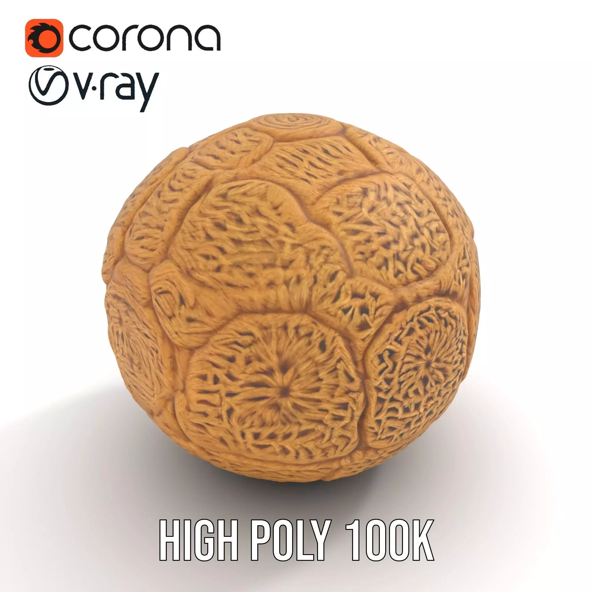 Intricate Yarn Sphere model pack Texture_24