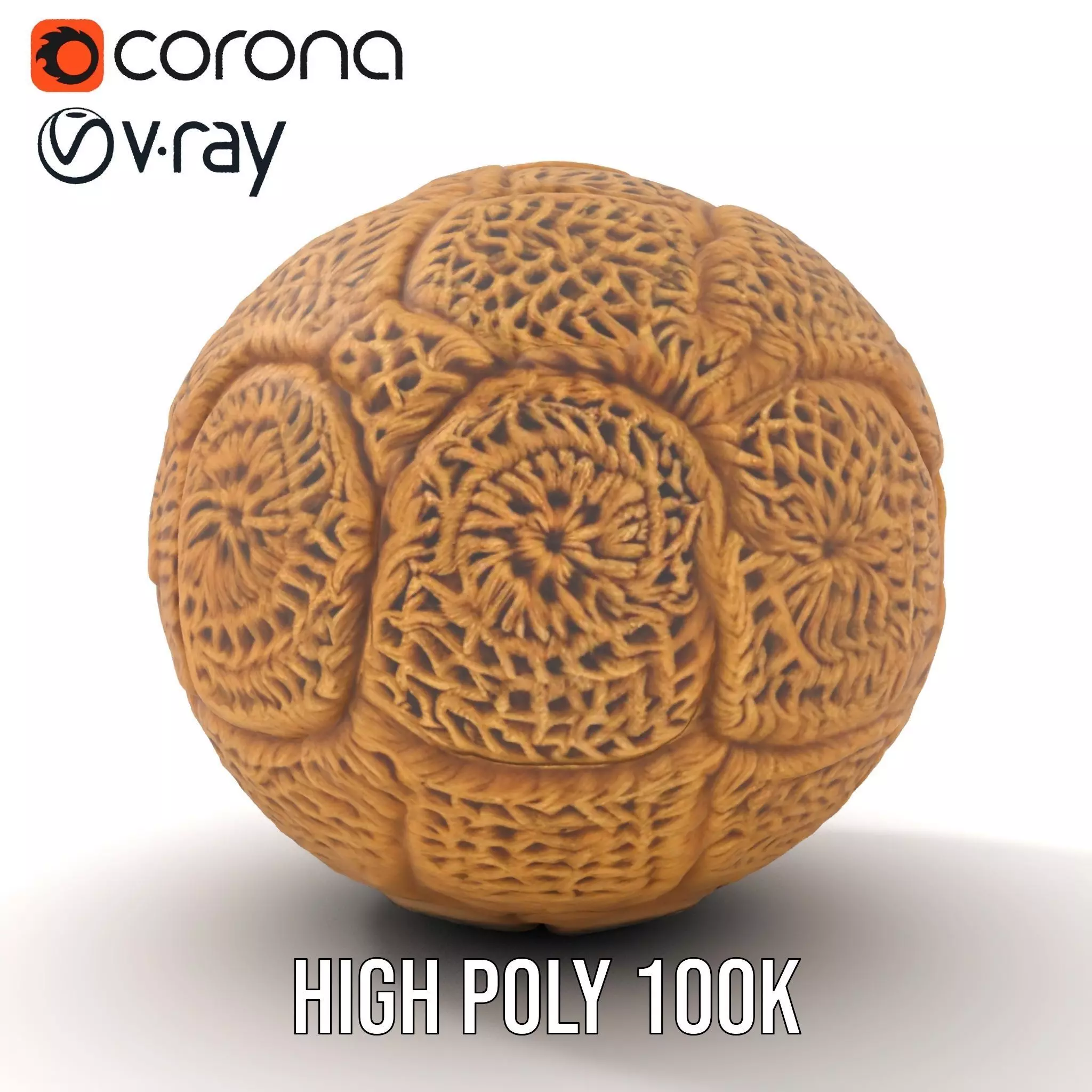 Intricate Yarn Sphere model pack Texture_33
