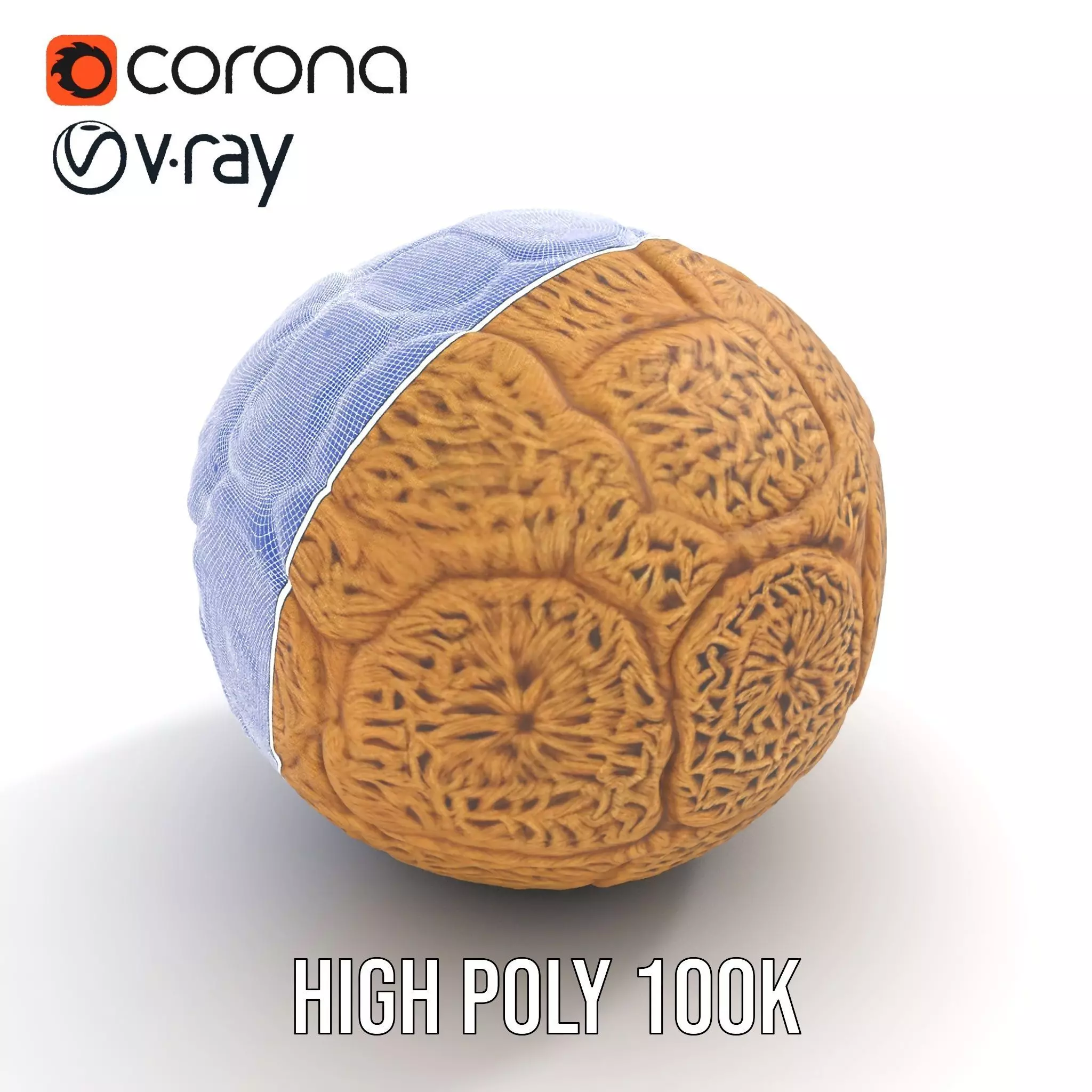 Intricate Yarn Sphere model pack Texture_18