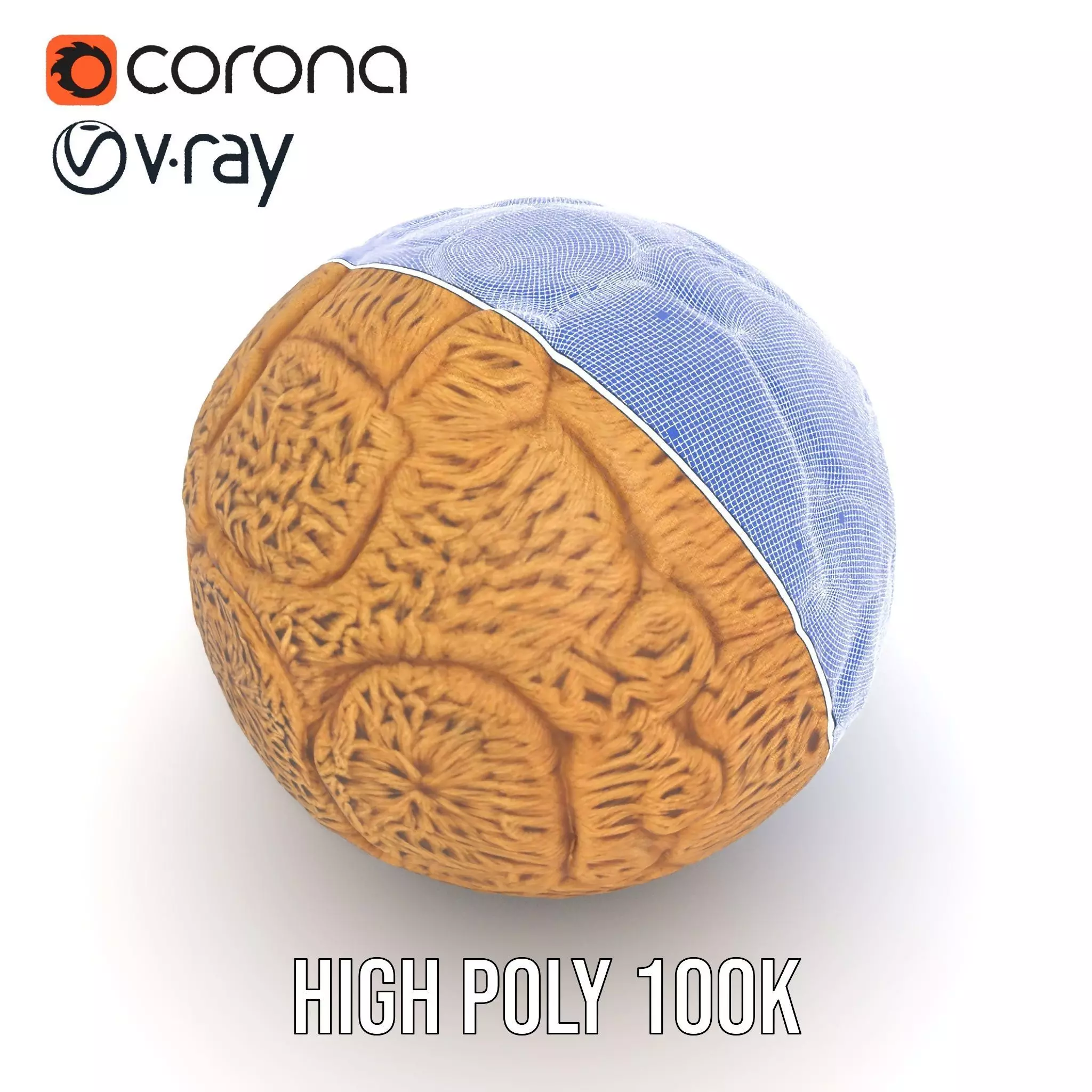 Intricate Yarn Sphere model pack Texture_21