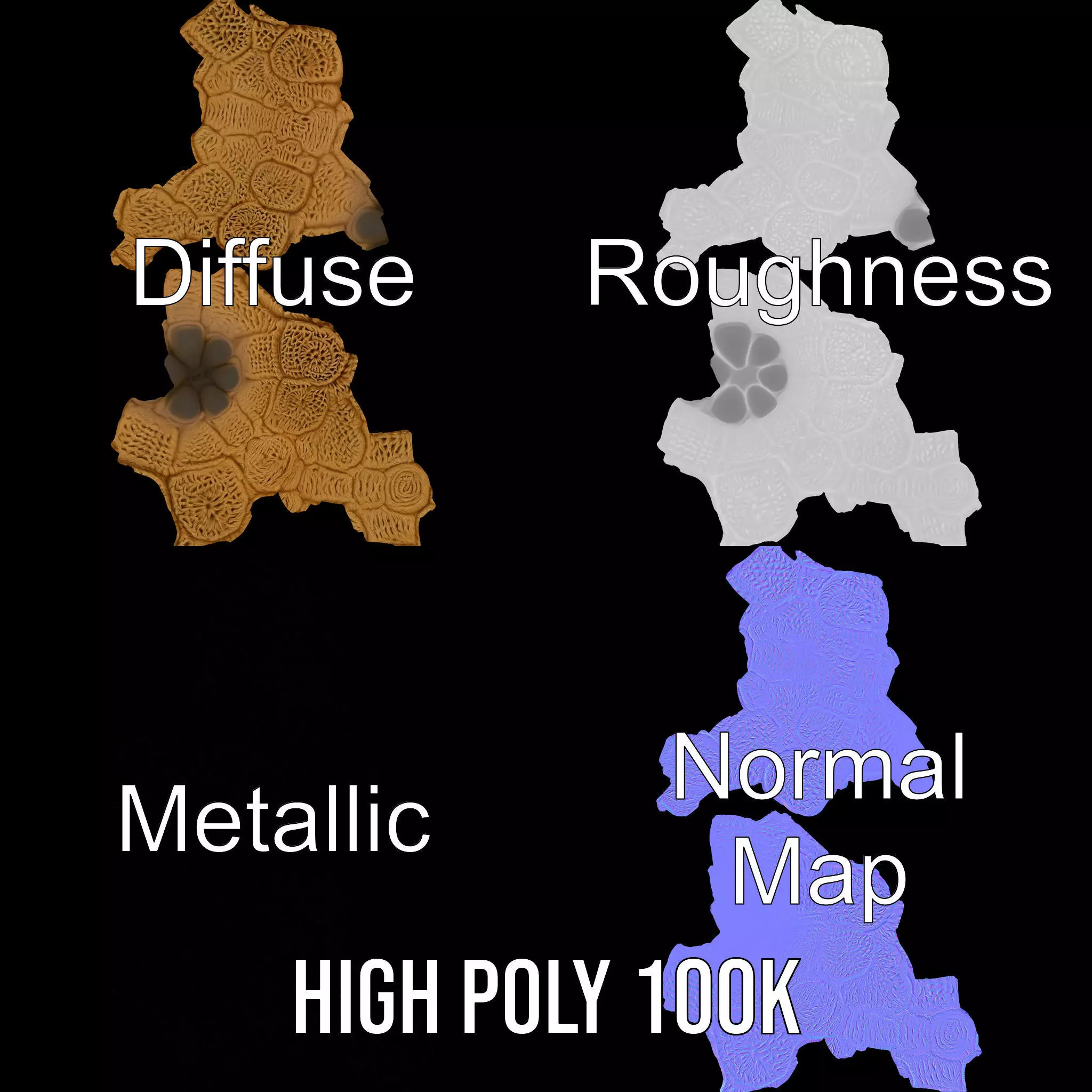 Intricate Yarn Sphere model pack Texture_4