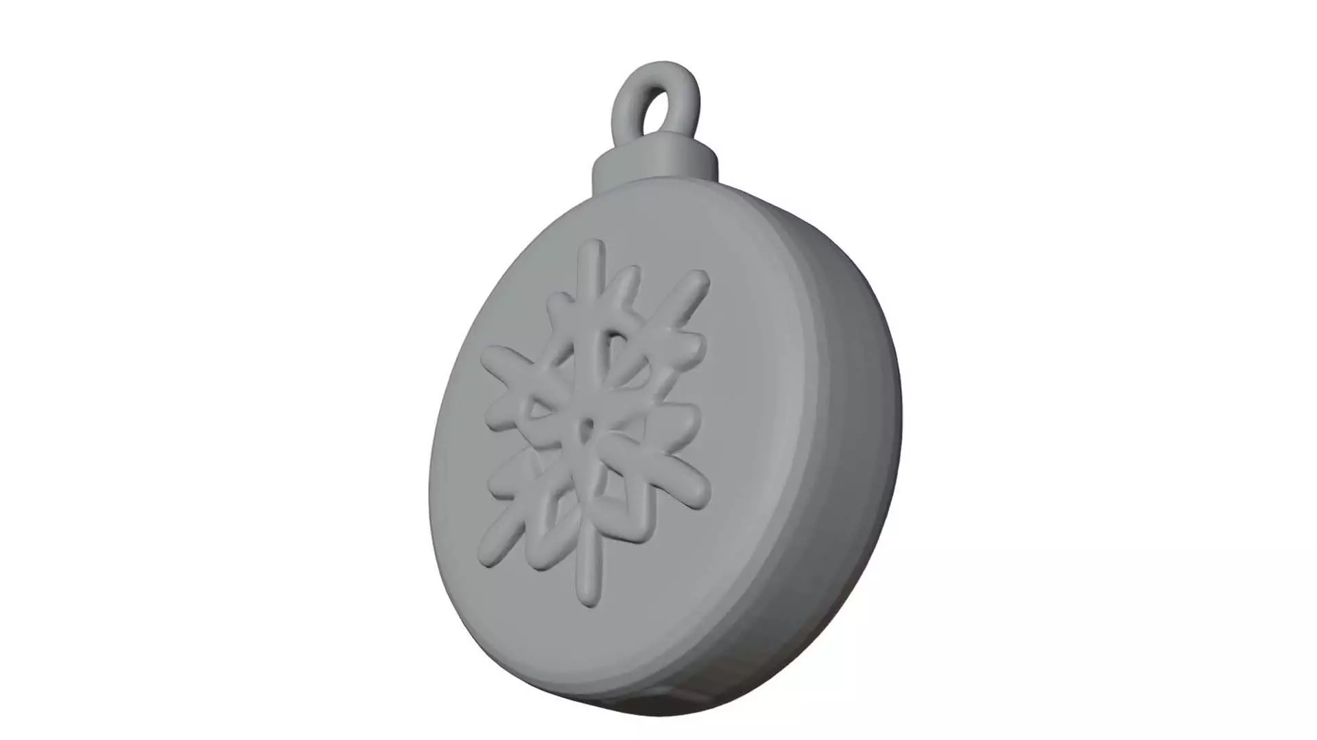 Christmas Ornament 3D Print Ready 3D print model_4