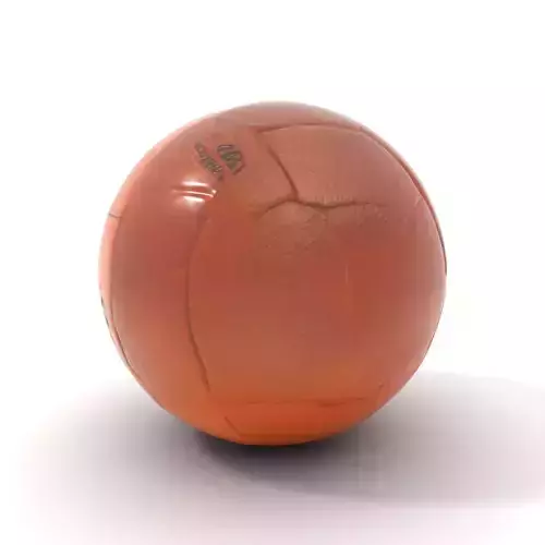 Vintage Leather Soccer Ball model pack