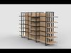 store shelves rack 3D model_1