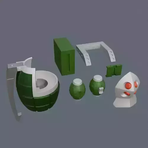 Bakugo Katsuki Armor Set Cosplay My Hero Academia Fan Art