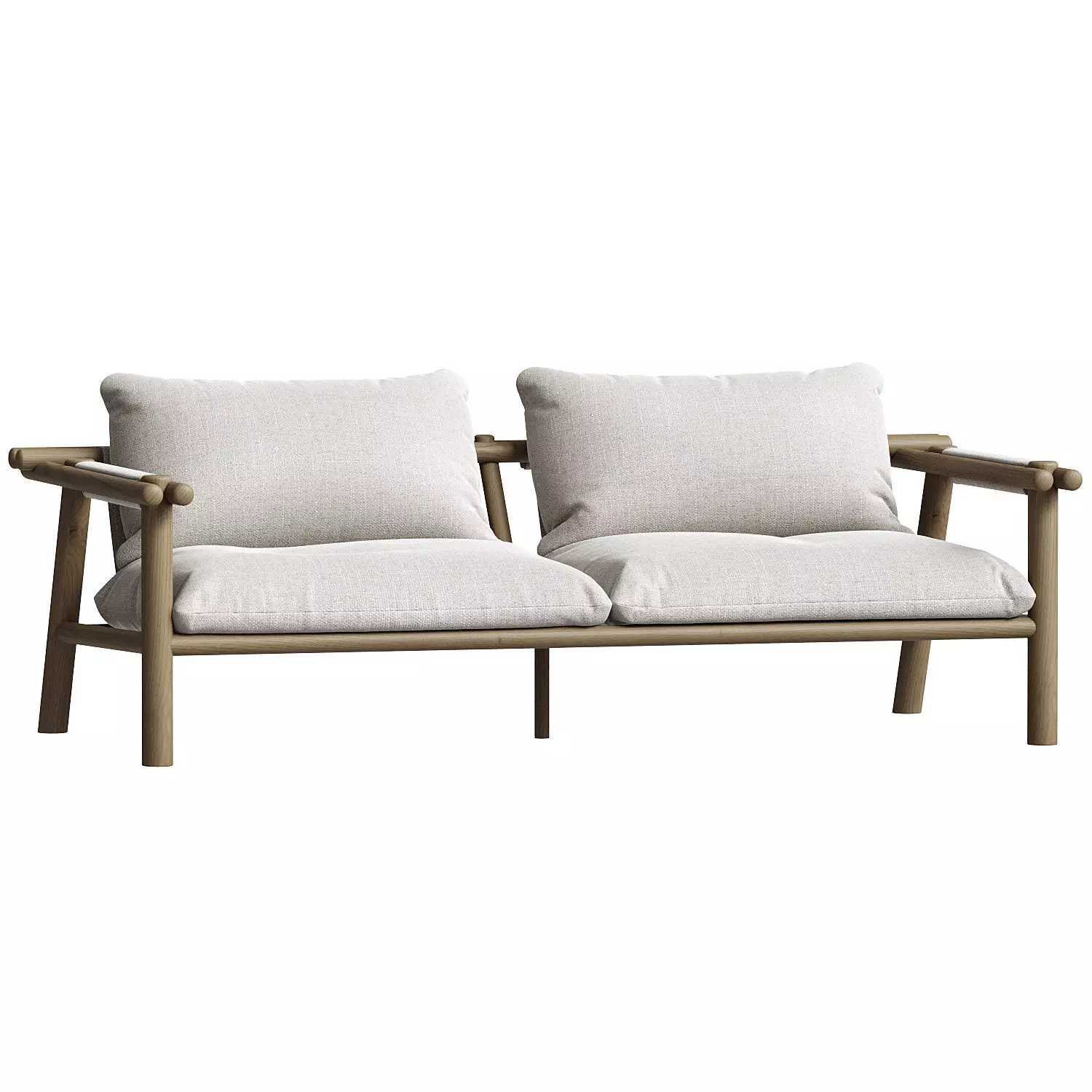 Sticks 2 seater sofa 3D model_0