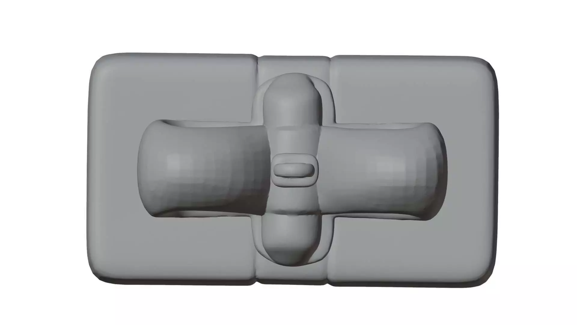 Gift Box Ornament 3D Print Ready Model 3D print model_3