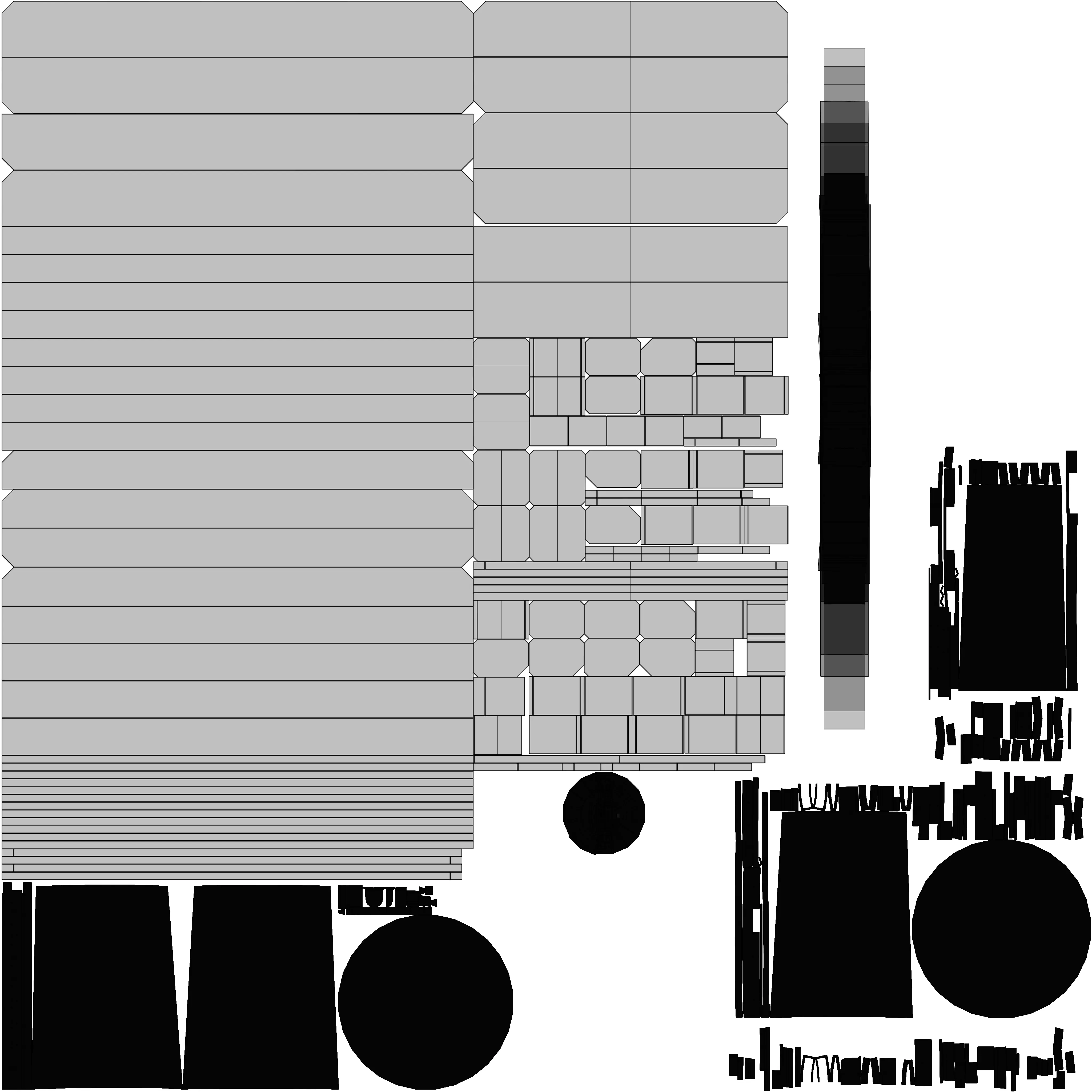 Industrial Paint Bucket Pallet 3D model_6