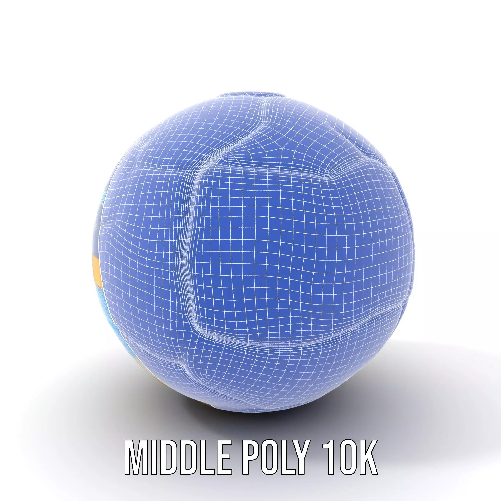Rainbow Soccer Ball model pack Low-poly 3D model_22