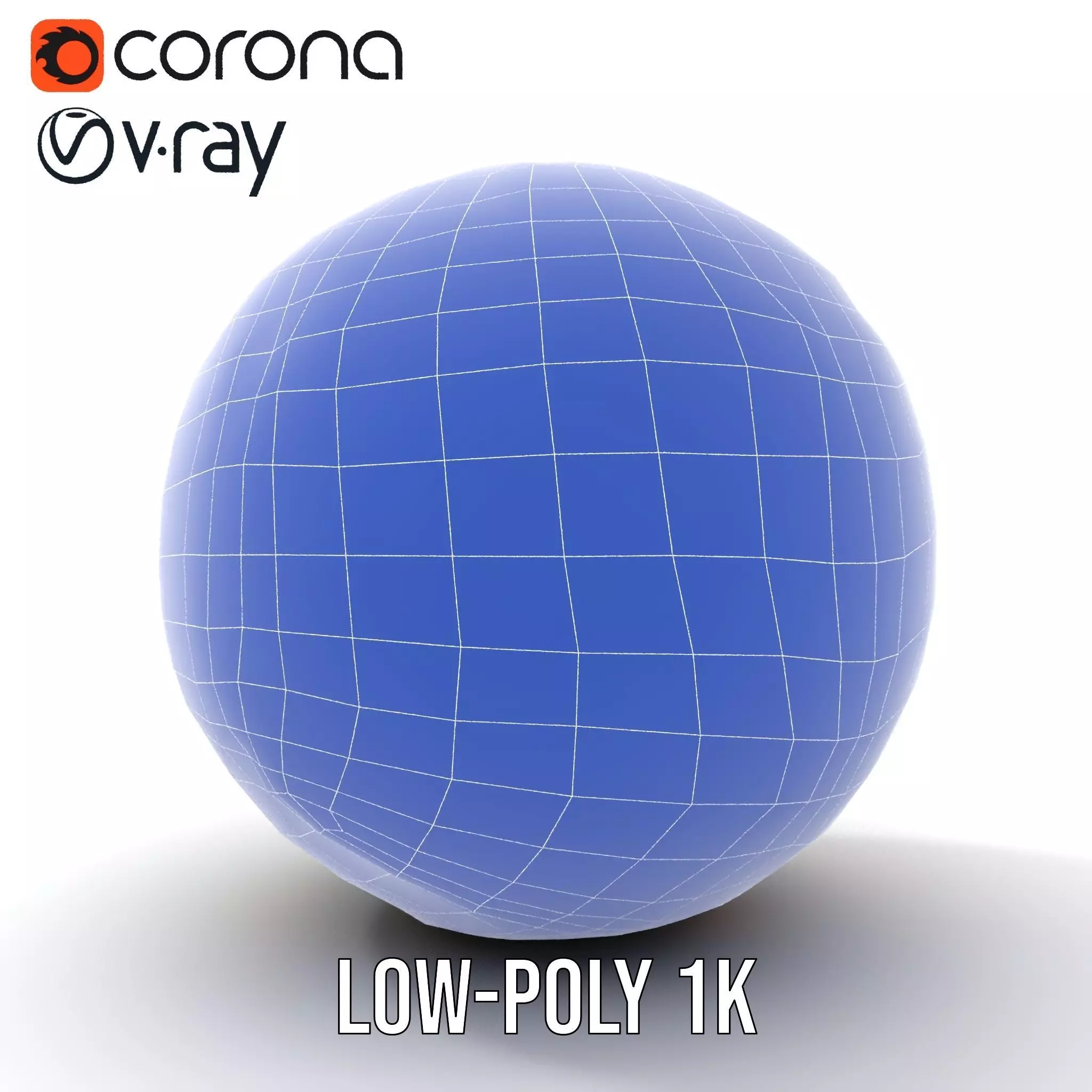 Rainbow Soccer Ball model pack Low-poly 3D model_23