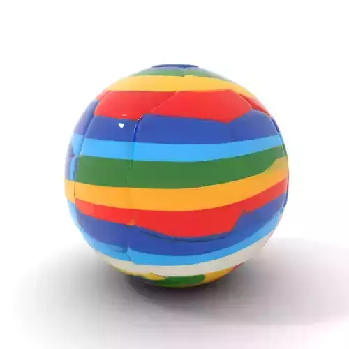 Rainbow Soccer Ball model pack