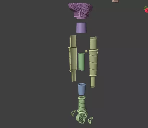 Rumi Sword Kpop Demon Hunters Fan Art 3D print model_7