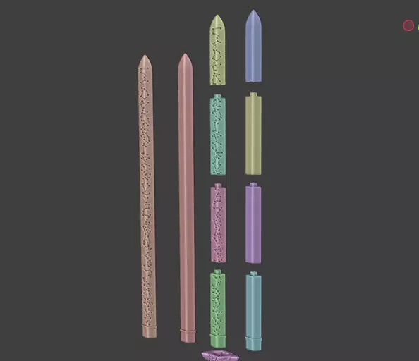 Rumi Sword Kpop Demon Hunters Fan Art 3D print model_6