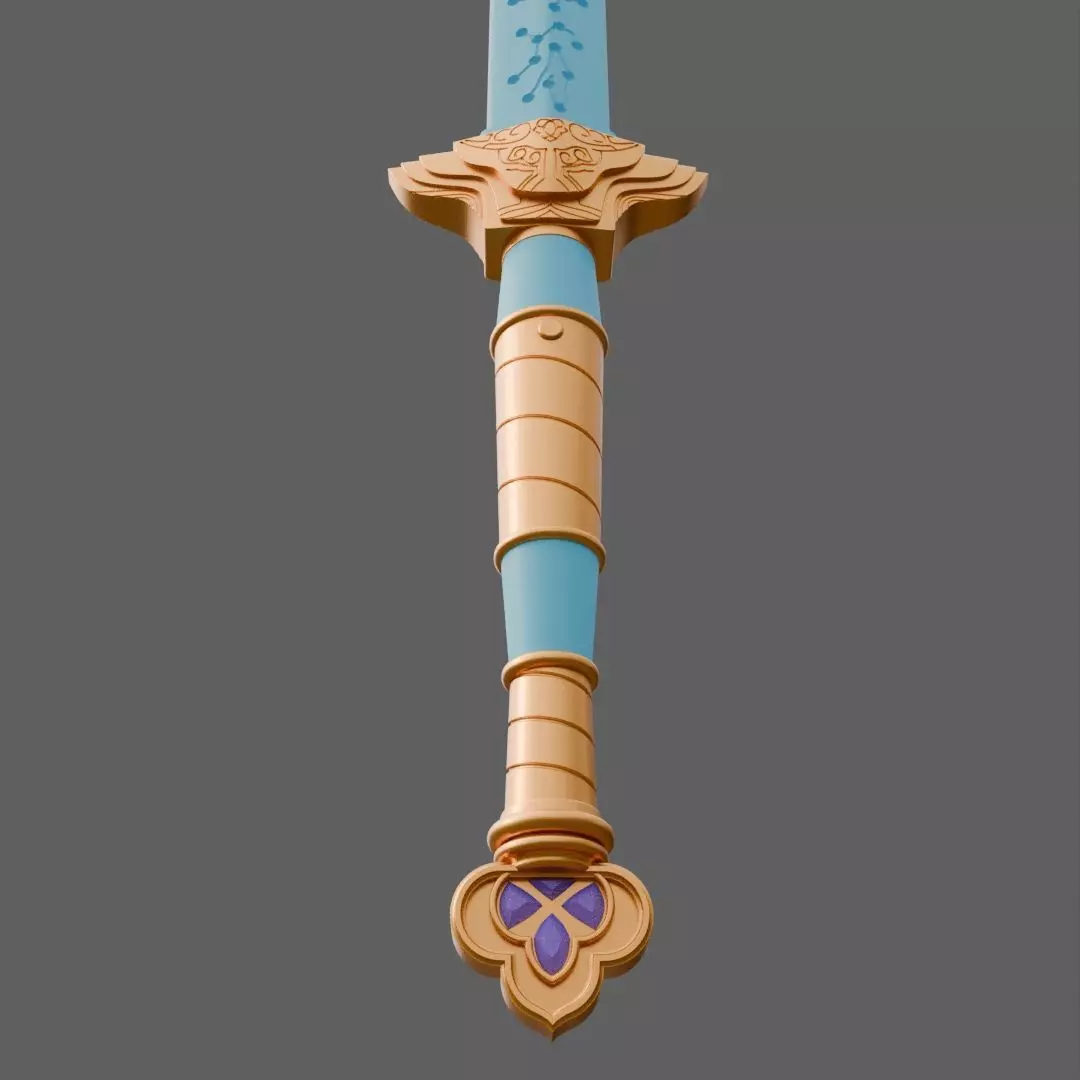 Rumi Sword Kpop Demon Hunters Fan Art 3D print model_2