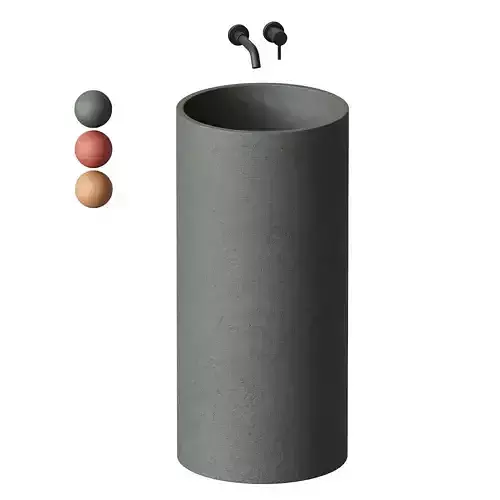 Penzance Concrete Freestanding Basin