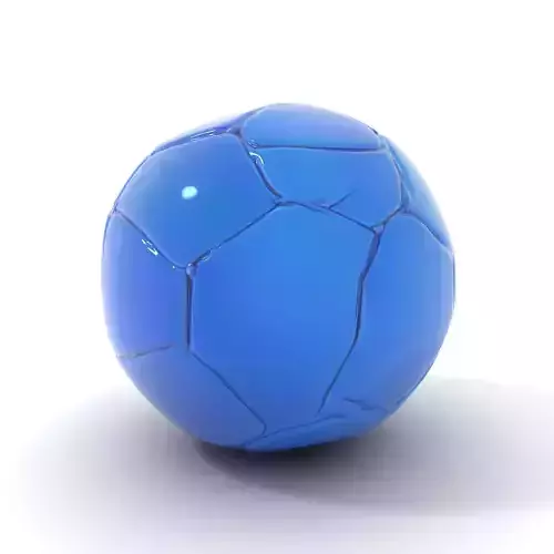Iridescent Soccer Ball model pack