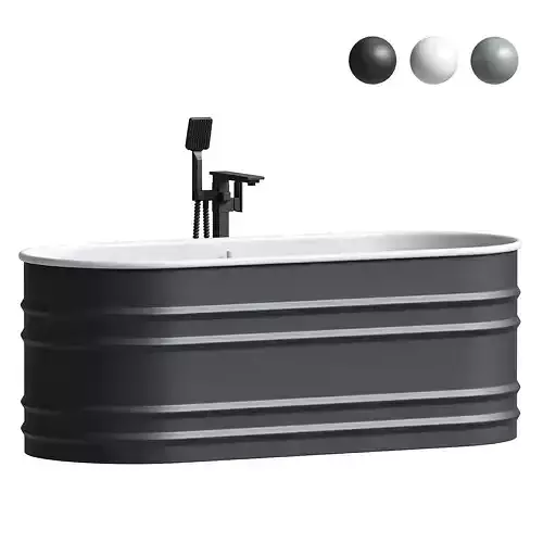 Vieques steel bathtub Patricia Urquiola