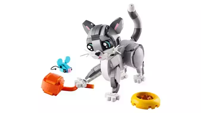 TwindBricks3D - 31163 Playful Cat