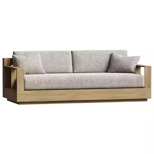 Bal Harbour Outdoor Teak Sofa