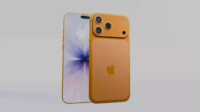Iphone 17 pro max cosmic orange