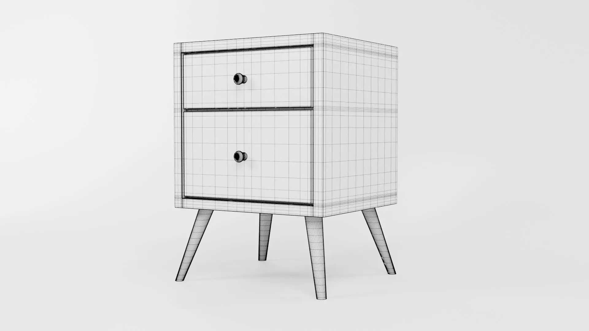 Side Table CG58 3D model_5