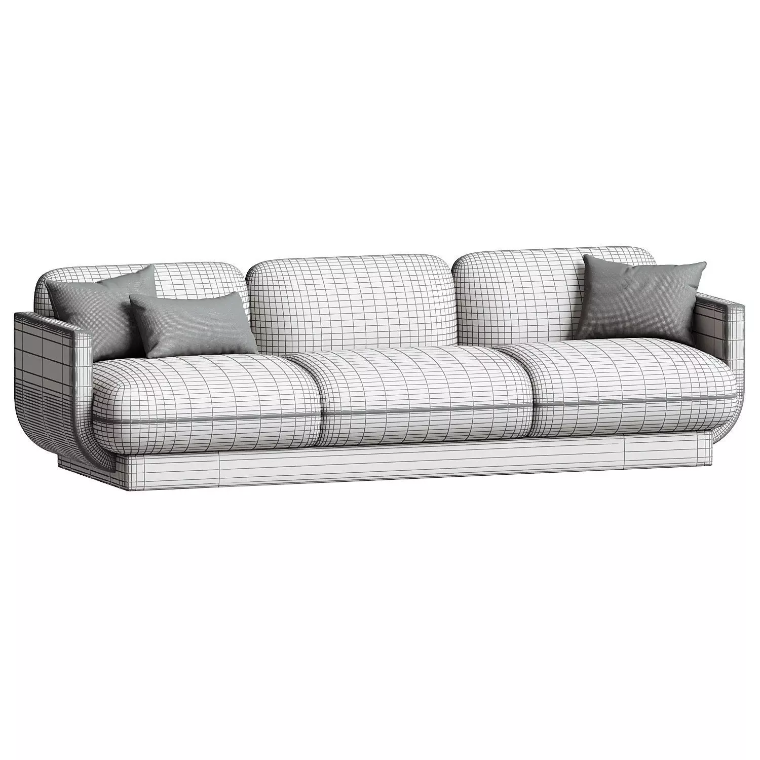 Bonnie Sofa by FewandFar 3D model_3