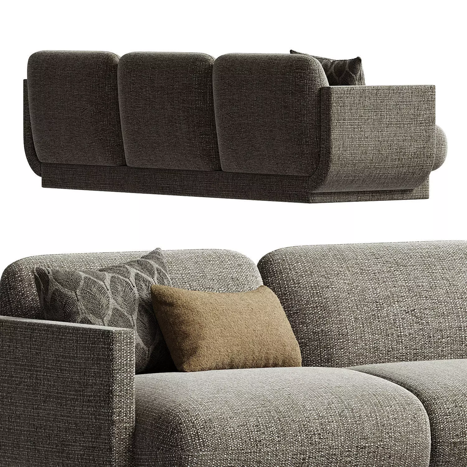 Bonnie Sofa by FewandFar 3D model_2