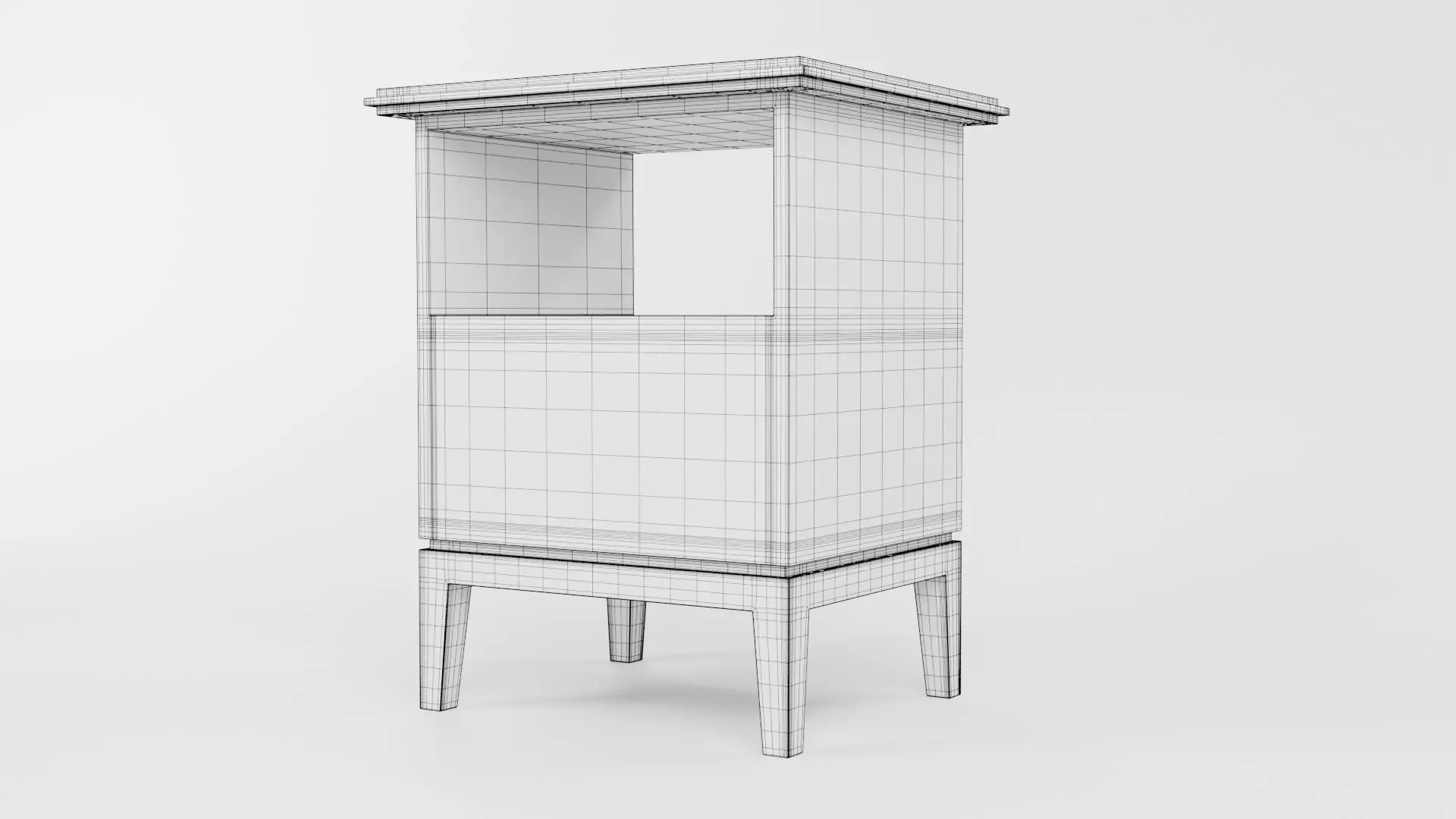 Side Table CG59 3D model_6