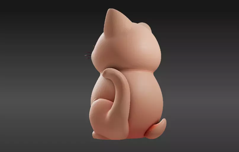 Adorable Pot 3D Model Original Decorative Planter Print-Ready 3D print model_8