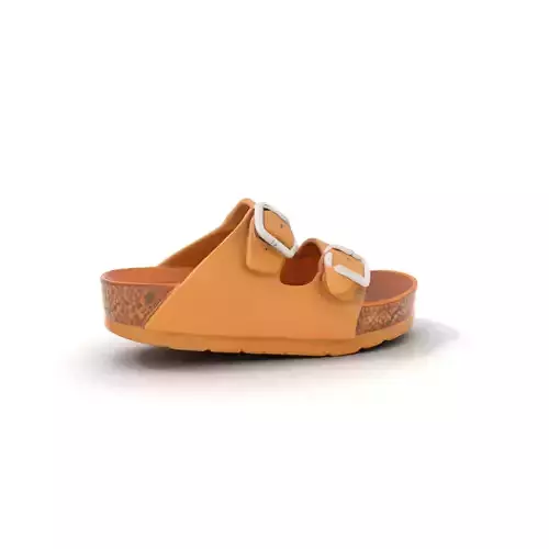 Tan Leather Sandal model pack