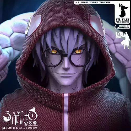 Samiho Studios - Kabuto Edo Tensei - STLs ready for printing 3D print model