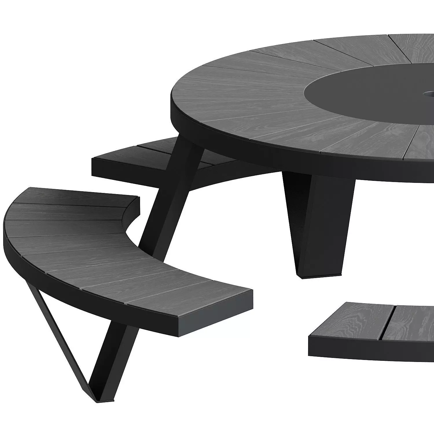 Pantagruel Picnic Table 3D model_4
