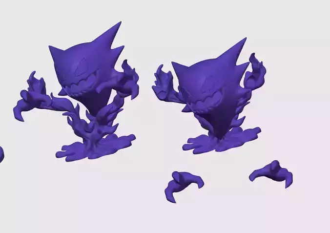 Haunter Pokemon Ghost Figure