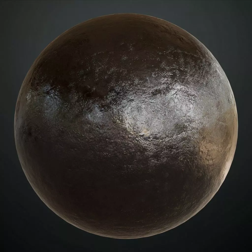 Dark Wet Sludge Earth Ground PBR SEAMLESS Texture_0