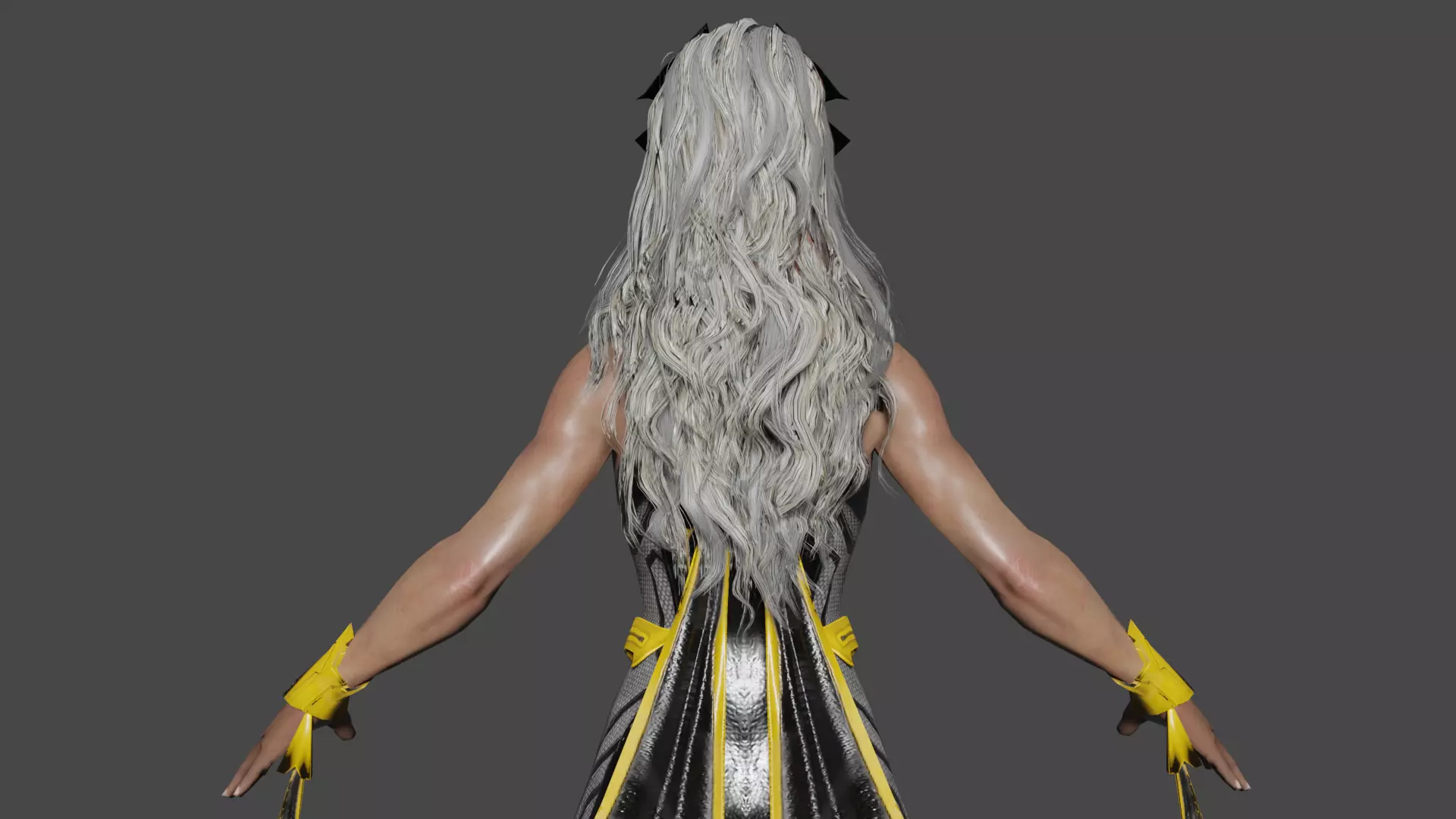Storm Low-poly 3D model_5